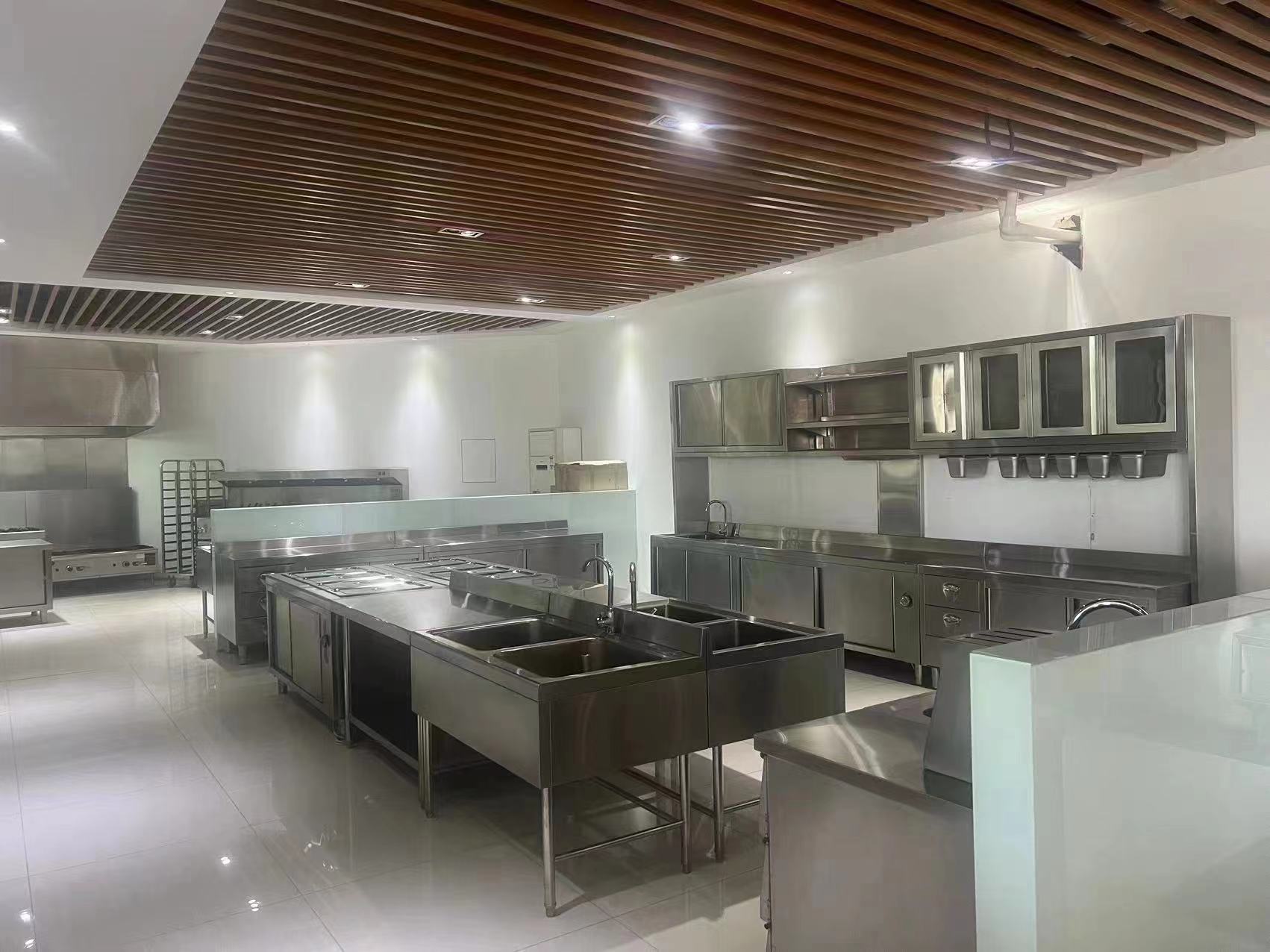 广州广旭酒店酒楼饭店餐饮工厂食堂商用厨房设备工程设计安装公司